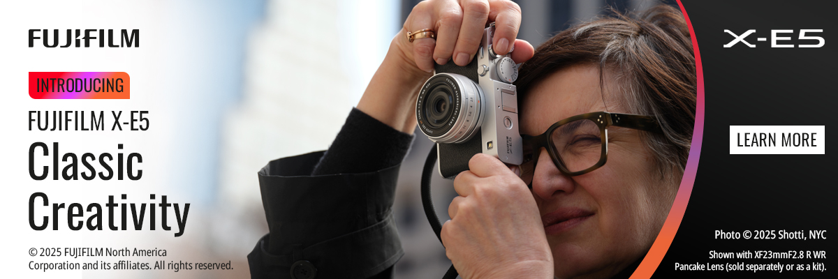 Fujifilm X-E5. Learn More. (Youtube Link)
